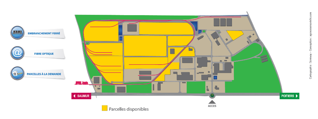 Carte de la zone