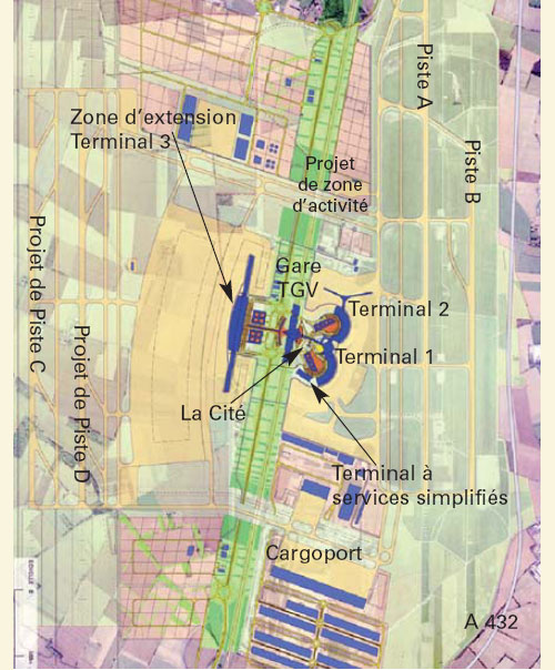 Carte de la zone