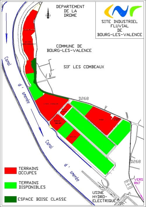 Carte de la zone