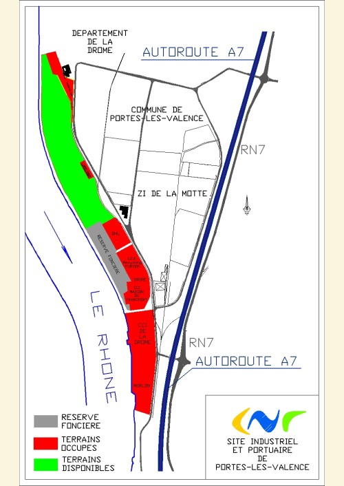 Carte de la zone