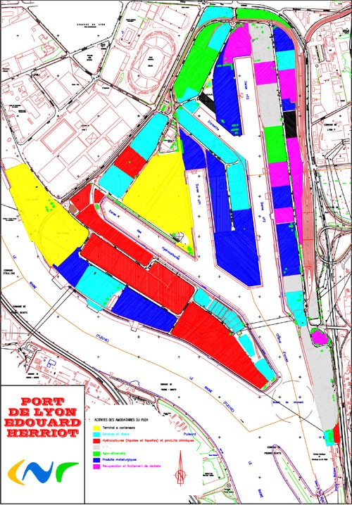 Carte de la zone