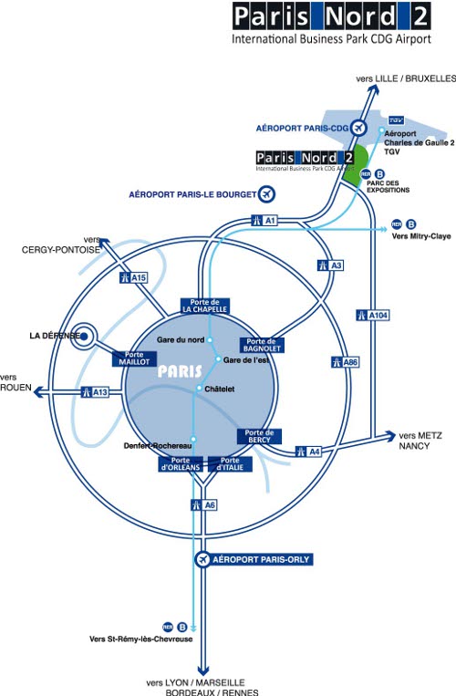 Plan de situation de la zone